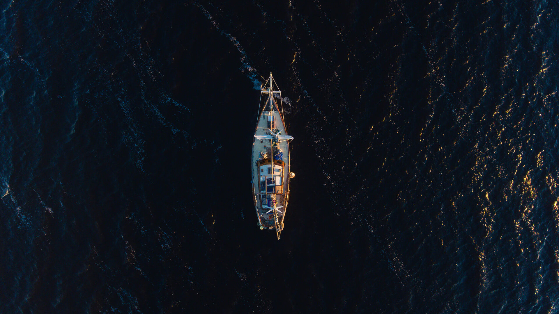 boat at sea